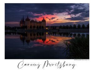 Čarovný Moritzburg při východu slunce, autor Martin Lukač