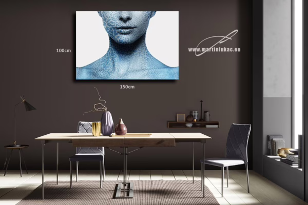Abstraktní ztvárnění lidského těla s motivem kůže, světla a čistoty, k prodeji v našem eshopu, autor Martin Lukač, pražský fotograf, www.martinlukac.eu