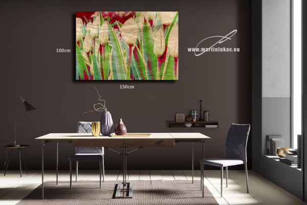 Originální květinový motiv jako moderní dekorativní obraz, k prodeji v našem eshopu, autor Martin Lukač, pražský fotograf, www.martinlukac.eu