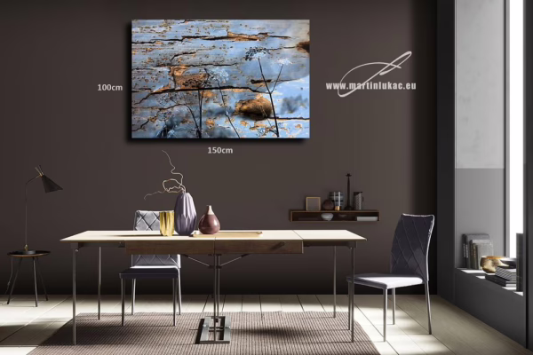 Křehká symbióza času a přírody jako jemný motiv do interiéru, k prodeji v našem eshopu, autor Martin Lukač, pražský fotograf, www.martinlukac.eu
