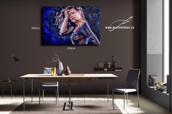 Symbolický portrét ženy jako hluboký vizuální zážitek, k prodeji v našem eshopu, autor Martin Lukač, pražský fotograf, www.martinlukac.eu