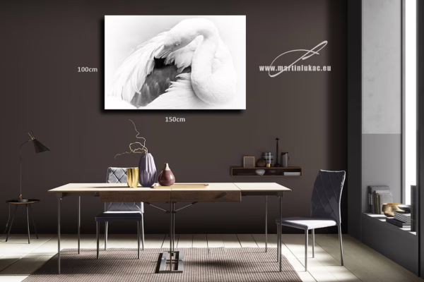Minimalistický obraz ladnosti a ticha, vhodný jako elegantní dekorace, k prodeji v našem eshopu, autor Martin Lukač, pražský fotograf, www.martinlukac.eu