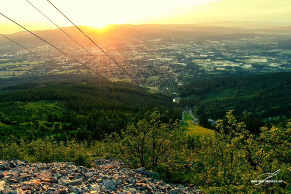 Svítání na severu – východ slunce nad severní krajinou v hřejivém světle, autor Martin Lukač, www.martinlukac.eu