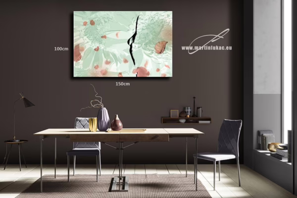 Vizualizace obrazu ženské krásy v květinové abstrakci, k prodeji v našem eshopu, autor Martin Lukač, pražský fotograf, www.martinlukac.eu